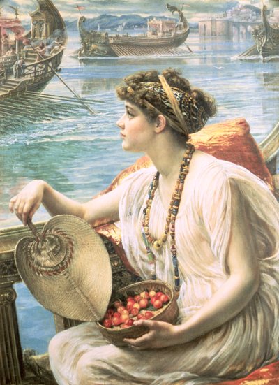 Et romersk bådkapløb af Edward John Poynter
