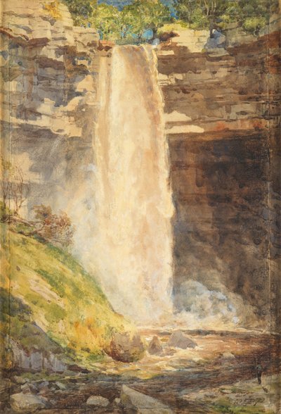 Hardraw Force, 1872 af Edward John Poynter