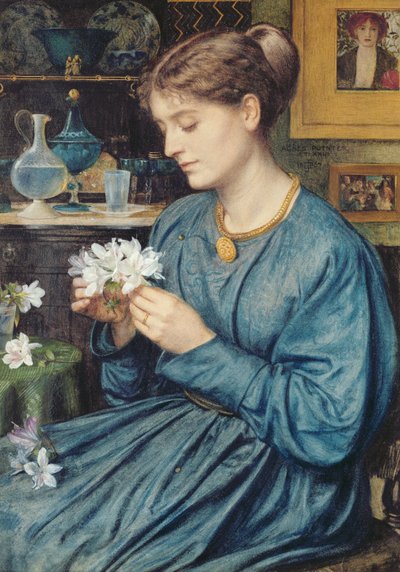 Portræt af Agnes Poynter, 1867 af Edward John Poynter