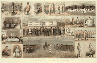 Militærliv ved Aldershot og Sandhurst af Edward Killingworth Johnson