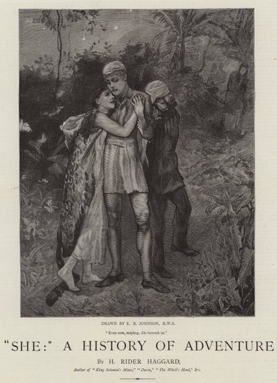 Hun, en historie om eventyr af Edward Killingworth Johnson
