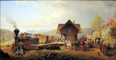 NY Met Lansom henry indkvartering af Edward Lamson Henry