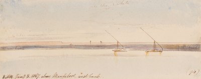 Over Manfaloot; kl. 8.00, den 8. januar 1867 (94) af Edward Lear
