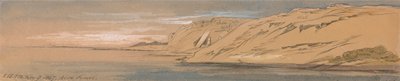 Abu Simbel af Edward Lear