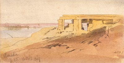 Amada, 7:25, 12. februar 1867 (422) af Edward Lear