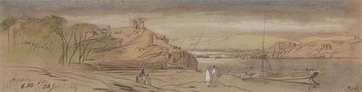 Aswan af Edward Lear