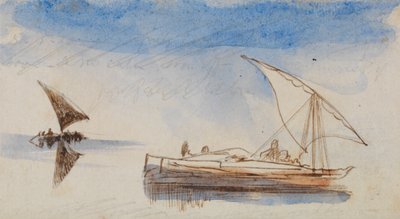 Både på Nilen af Edward Lear