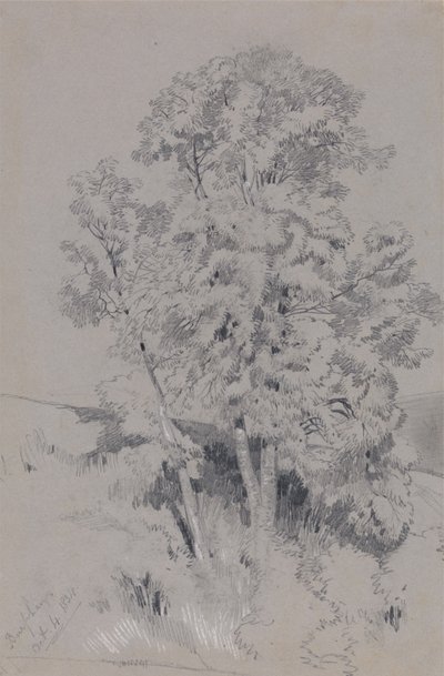 Burpham, 4. oktober 1834 af Edward Lear