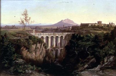 Civita Castellana af Edward Lear