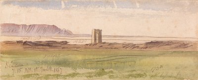 Dendera af Edward Lear
