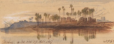 Dishne; kl. 16.30, den 27. februar 1867 (554) af Edward Lear