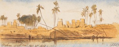 Dishne; kl. 16.45, den 27. februar 1867 (555) af Edward Lear