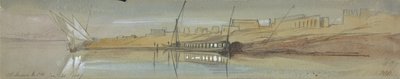 El Luxor af Edward Lear
