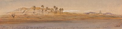 Faras Vestbredden af Edward Lear