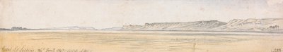 Gebel Es Silsilis af Edward Lear