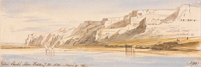 Gebel Sheikh Abu Fodde, kl. 7.30, 4. marts 1867 (590) af Edward Lear