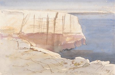 Gozo, i nærheden af Malta af Edward Lear