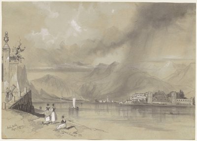 Isola Bella, Lago Maggiore af Edward Lear