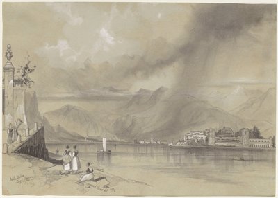 Isola Bella, Lago Maggiore, 1839. af Edward Lear