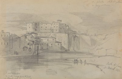 Sora-øen, 31. marts 1842 af Edward Lear