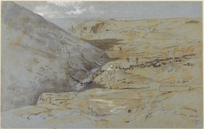 Jerusalem af Edward Lear