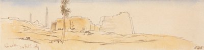 Karnak, 24. februar 1867 (545) af Edward Lear