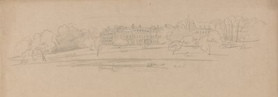 Knowsley Hall af Edward Lear