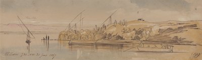 Luxor, kl. 7.30, 20. januar 1867 (199) af Edward Lear