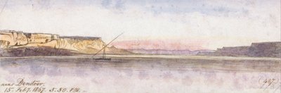 I nærheden af Dendour af Edward Lear
