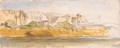 I nærheden af Garf Hosayn af Edward Lear