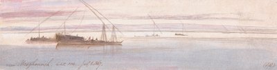 I nærheden af Mesghouneh af Edward Lear