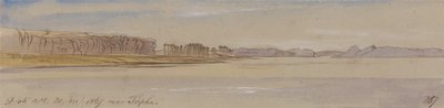 Nær Tapha, kl. 9.45, 31. januar 1867 (287) af Edward Lear