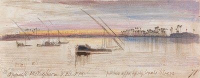 Overfor Melaghara, kl. 17.20 af Edward Lear