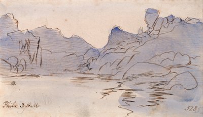 Philae af Edward Lear