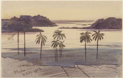 Philae af Edward Lear