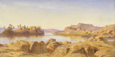 Philae, Egypten af Edward Lear