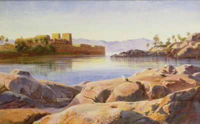 Philae ved Nilen af Edward Lear