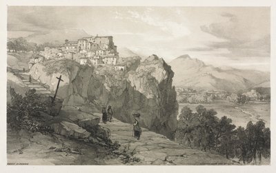 Rocca Giovane af Edward Lear