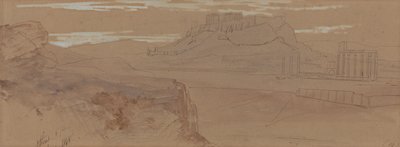 Skitser af Athen af Edward Lear
