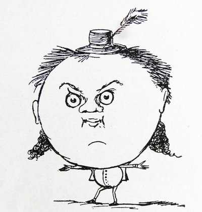 Yonghy- Bonghy-Bo-figuren (tegning) af Edward Lear