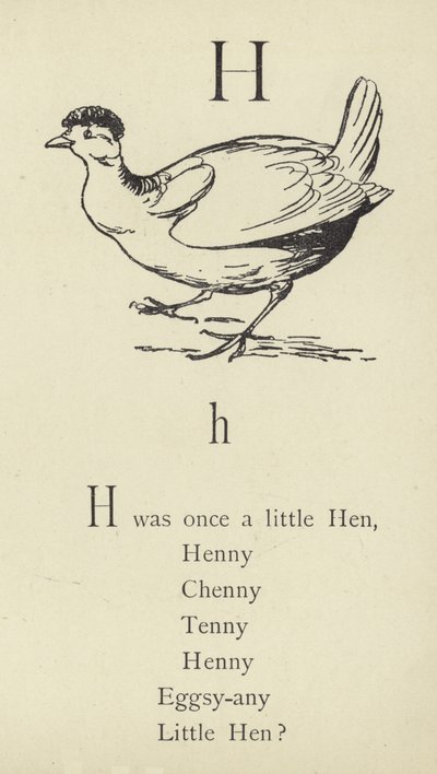 Bogstavet H af Edward Lear