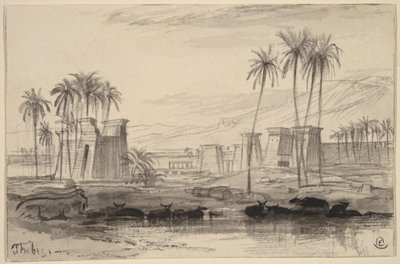 Theben af Edward Lear