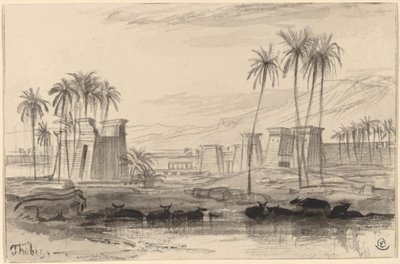 Theben, 18841885. af Edward Lear