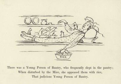 Der var en ung person af Bantry, som ofte sov i spisekammeret af Edward Lear