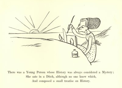 Der var en ung person, hvis historie altid blev betragtet som et mysterium af Edward Lear