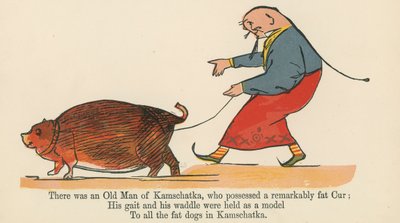 Der var en gammel mand fra Kamchatka, som havde et bemærkelsesværdigt fedtsnit, fra 