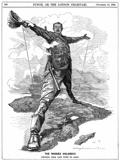 Cecil John Rhodes, fra 