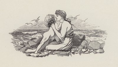 Illustration til The Water-Babies af Charles Kingsley (gravering) af Edward Linley (after) Sambourne