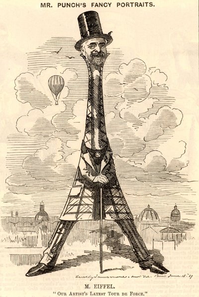 ""(Alexandre) Gustave Eiffel (1832-1923) fransk civilingeniør af Edward Linley Sambourne