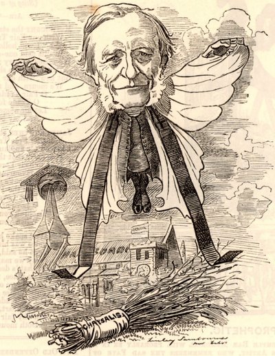 Karikatur af George Granville Bradley af Edward Linley Sambourne